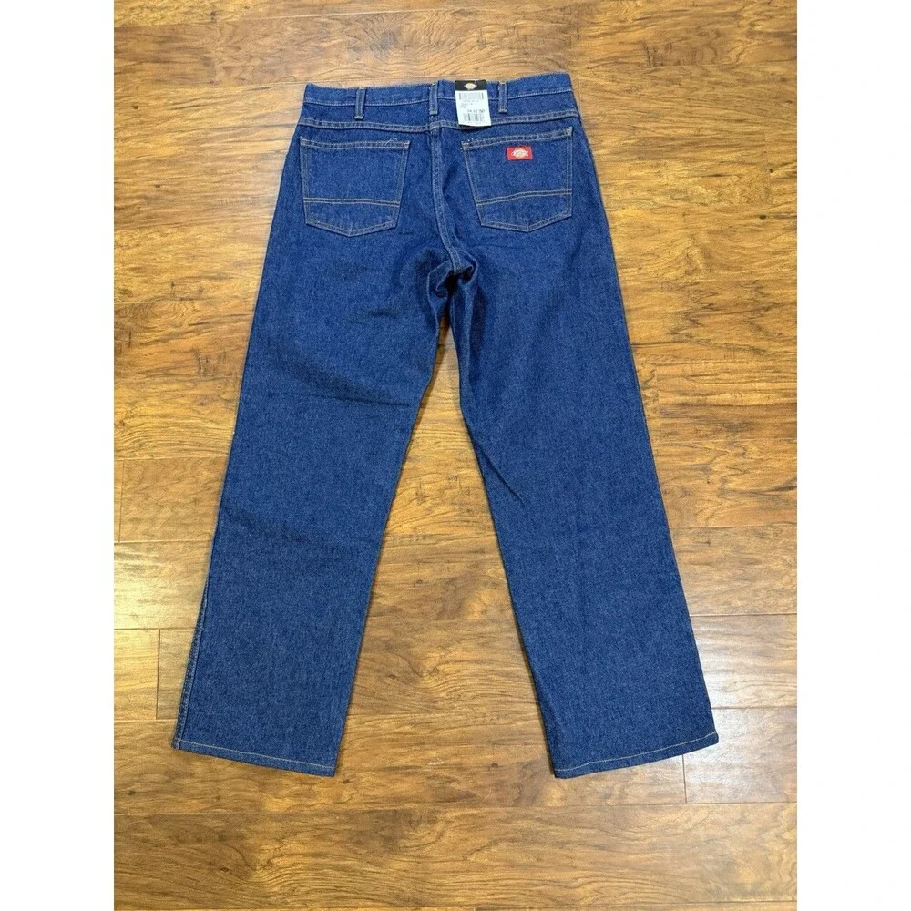 NEW Dickies Jeans Men Size 34x32 Dark Wash Denim Lot Of 2 Workwear Outdoors